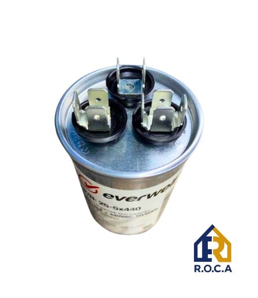 CONDENSADOR A/A 25+5 MF 370/440V ACEITE