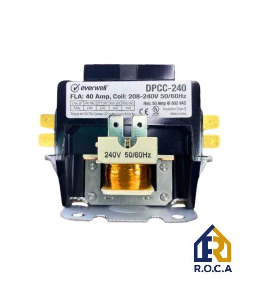 CONTACTOR 2P 40A 240V EVERWELL