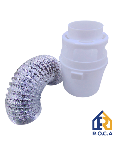 DUCTO SEC ALUM 4 CON RECIP PLAST REDONDO