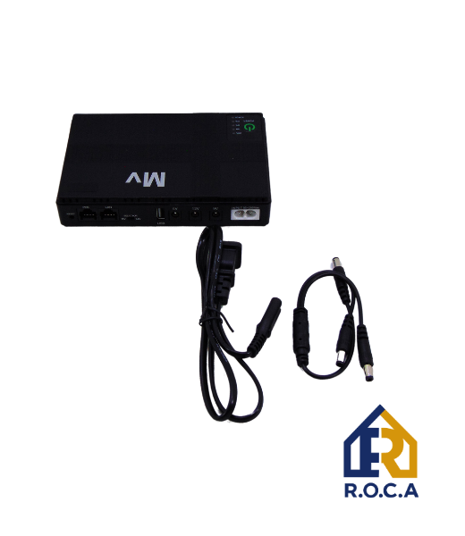 MINI UPS 5-9-12V CON PUERTO POE 15V/24V PARA (ANTENAS REPETIDORAS) 20000MAH MV DC1018P
