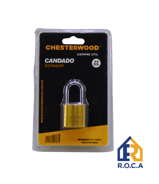 CANDADO STANDARD 25MM CHESTERWOOD CHCE000373