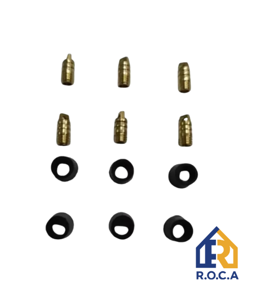 KIT GOMA MANOMETRO/GUSANILLO 6 PZ