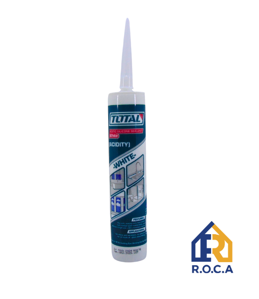 SILICON SELLANTE ACETICO 300ML BLANCO THT3511