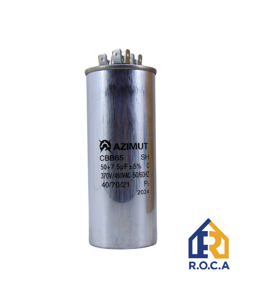 CONDENSADOR A/A 50+7.5MF 450V ACEITE