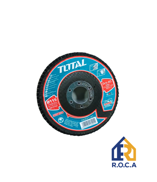 DISCO FLAP 4.1/2 115X22MM GRANO P40 TAC631151